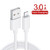 PD03 20W PD3.0 + QC3.0 USB Charger with USB to 8 Pin Data Cable, EU Plug(White)