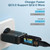LZ-023 18W QC 3.0 USB Portable Travel Charger + 3A USB to 8 Pin Data Cable, US Plug(White)