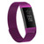 Stainless Steel Magnet Watch Band for FITBIT Charge  4 / 3Small Size: 190x18mm(Dark Purple)