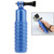 Bobber Floating Hand Grip Handheld Mount with Wrist Strap + Screw for GoPro Hero11 Black / HERO10 Black / HERO9 Black /HERO8 / HERO7 /6 /5 /5 Session /4 Session /4 /3+ /3 /2 /1, Insta360 ONE R, DJI Osmo Action and Other Action Cameras(Blue)