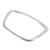Car Auto Steering Wheel Ring Cover Trim Sticker Decoration for Audi (Silver)