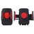 Suction Cup Couple Car Mount Holder Stand Suction Bracket with Adjustable Goose Neck for GPS & PDA & MP4, For iPhone, Samsung, Huawei, Xiaomi, HTC and Other Smartphones(Red)