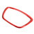 Car Auto Steering Wheel Ring Cover Trim Sticker Decoration for Audi (Red)