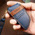 Hallmo Car Cowhide Leather Key Protective Cover Key Case for Old BMW(Brown)