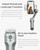 MOZA Mini MX 3 Axis Foldable Handheld Gimbal Stabilizer for Action Camera and Smart Phone(Grey)