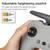 RCSTQ Two-color Retractable Thumb Rocker Joystick for DJI FPV Combo Drone Remote Control