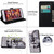 3D Coloured Drawing Pattern Horizontal Flip Leather Case with Holder & Card Slots & Wallet & Lanyard for LG K50 / Q60(Husky)