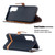 For Samsung Galaxy S21+ 5G Color Matching Denim Texture Horizontal Flip Leather Case with Holder & Card Slots & Wallet & Lanyard(Black)
