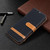 For Samsung Galaxy S21+ 5G Color Matching Denim Texture Horizontal Flip Leather Case with Holder & Card Slots & Wallet & Lanyard(Black)