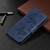 For Samsung Galaxy S21+ 5G Embossing Two Butterflies Pattern Horizontal Flip PU Leather Case with Holder & Card Slot & Wallet & Lanyard(Blue)