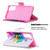 For Samsung Galaxy S21+ 5G Colored Drawing Pattern Horizontal Flip Leather Case with Holder & Card Slots & Wallet(Sun Flower)