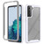 For Samsung Galaxy S21 5G Starry Sky Solid Color Series Shockproof PC + TPU Protective Case(White) For Samsung Galaxy S21 5G Starry Sky Solid Color Series Shockproof PC + TPU Protective Case(White)