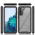 For Samsung Galaxy S21 5G Starry Sky Solid Color Series Shockproof PC + TPU Protective Case(Baby Blue)