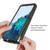 For Samsung Galaxy S21 5G Starry Sky Solid Color Series Shockproof PC + TPU Protective Case(Baby Blue)