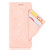 For Samsung Galaxy S21 5G Skin Feel Calf Pattern Horizontal Flip Leather Case with Holder & Card Slots & Photo Frame(Pink)
