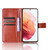 For Samsung Galaxy S21+ 5G Retro Crazy Horse Texture Horizontal Flip Leather Case with Holder & Card Slots & Photo Frame(Brown)