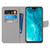 For Huawei Honor 9X Lite Coloured Drawing Cross Texture Horizontal Flip PU Leather Case with Holder & Card Slots & Wallet & Lanyard(White Kitten)