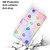 For Honor 10X Lite Coloured Drawing Cross Texture Horizontal Flip PU Leather Case with Holder & Card Slots & Wallet & Lanyard(Footprint Water Drops)