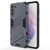 For Samsung Galaxy S21+ 5G Punk Armor 2 in 1 PC + TPU Shockproof Case with Invisible Holder(Grey)