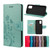 For Samsung Galaxy A32 5G Butterfly Flower Pattern Horizontal Flip Leather Case with Holder & Card Slots & Wallet(Green)