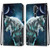 For OPPO A9 (2020) / A5 (2020) / A11X / A11 Coloured Drawing Cross Texture Horizontal Flip PU Leather Case with Holder & Card Slots & Wallet & Lanyard(Pensive Wolf)