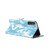 For Samsung Galaxy S21+ 5G Cloud Fog Pattern Horizontal Flip Leather Case with Holder & Card Slot & Wallet(Sky Blue)