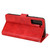 For Samsung Galaxy S21+ 5G Crazy Horse Texture Detachable Magnetic Back Cover Horizontal Flip Leather Case with Holder & Card Slots & Photo Frame & Wallet(Red)