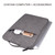 ND08 Sheepskin Notebook Iner Bag, Size:14.1-15.4 inch(Elegant Gray)