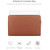 ND09 Laptop Thin and Light PU Liner Bag, Size:15.6 inch(Cowhide Yellow)