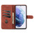 For Samsung Galaxy S21 5G AZNS Skin Feel Calf Texture Horizontal Flip Leather Case with Card Slots & Holder & Wallet(Red) For Samsung Galaxy S21 5G AZNS Skin Feel Calf Texture Horizontal Flip Leather Case with Card Slots & Holder & Wallet(Red)