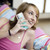 For Samsung Galaxy S21 5G Electroplating Marble Pattern Dual-side IMD TPU Shockproof Case(Green 003)