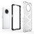 For Honor X20 Shockproof Honeycomb PC + TPU Protective Case(Black)