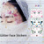 10 PCS Waterproof Music Festival Glitter Tattoo Stickers(LG-004)