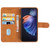 Leather Phone Case For Tecno Camon 17P(Brown)