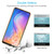 50 PCS 0.26mm 9H 2.5D Tempered Glass Film For Tecno Spark 5