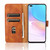 For Huawei nova 8i / Honor 50 Lite Skin Feel Magnetic Buckle Calf Texture PU Phone Case(Brown)