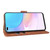 For Huawei nova 8i / Honor 50 Lite Skin Feel Magnetic Buckle Calf Texture PU Phone Case(Brown)
