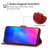Leather Phone Case For DOOGEE N30(Red) Leather Phone Case For DOOGEE N30(Red)