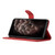For Samsung Galaxy S21+ 5G Cubic Skin Feel Flip Leather Phone Case(Red)