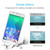 50 PCS 0.26mm 9H 2.5D Tempered Glass Film For Tecno i3