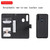 For Huawei Honor 10i Solid Color Horizontal Flip Protective Case with Holder & Card Slots & Wallet & Photo Frame & Lanyard(Blue)