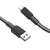 hoco X69 Micro USB Jaeger Charging Data Cable, Length: 1m(Black White)