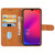 Leather Phone Case For Doogee X95(Brown)