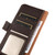 For Honor 60 KHAZNEH Side-Magnetic Litchi Genuine Leather RFID Phone Case(Brown)