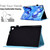 For Lenovo Tab M10 Plus Sewing Pen Slot Leather Tablet Case(Butterflies) For Lenovo Tab M10 Plus Sewing Pen Slot Leather Tablet Case(Butterflies)