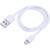 USB to Micro USB Copper Core Charging Cable, Cable Length:50cm(White)