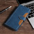 For Doogee X96 Pro Skin Feel Straw Hat Magnetic Buckle Leather Phone Case(Blue)