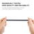 USB to USB-C / Type-C Copper Core Charging Cable, Cable Length:1m(Black)