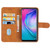 Leather Phone Case For TECNO Camon 16 SE(Brown)