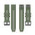 For Garmin Fenix 7 Quick Release Silicone Watch Band(Army Green)